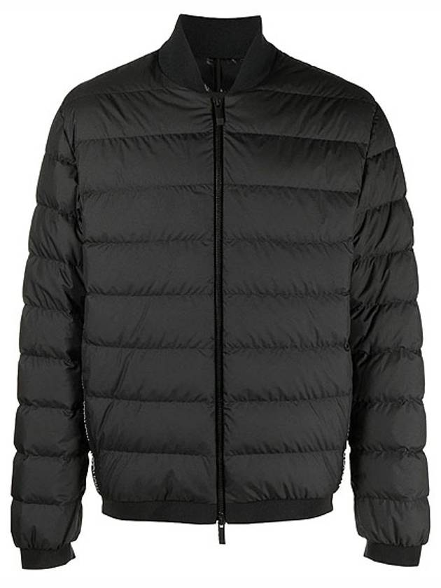 Oise Down Padded Bomber Jacket Black - MONCLER - BALAAN 2