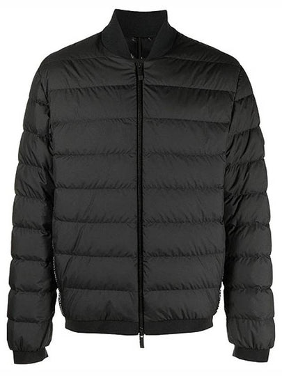 Oise Down Padded Bomber Jacket Black - MONCLER - BALAAN 2