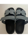 Chypre Sandals Blue Greece Antartica Absong Men s Leather Slippers H222857Z - HERMES - BALAAN 5