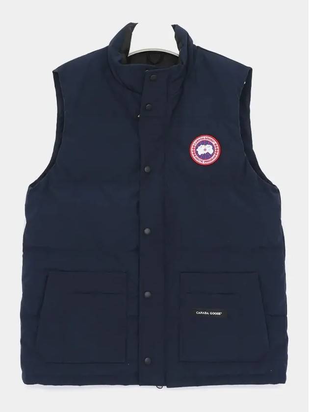 Freestyle Crew Vest Blue - CANADA GOOSE - BALAAN 4