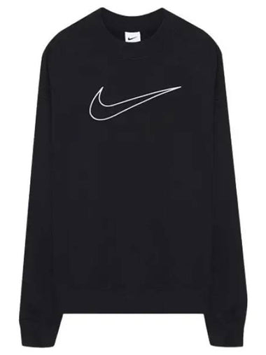 Dry Fit Graphic Essentials French Terry Crew - NIKE - BALAAN 1