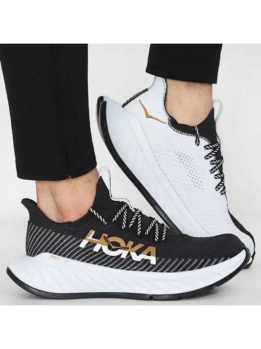 Running Shoes Sneakers M Carbon X3 1123192 BWHT - HOKA ONE ONE - BALAAN 1