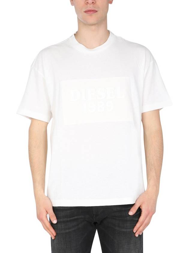 short sleeve t-shirt white - DIESEL - BALAAN 2