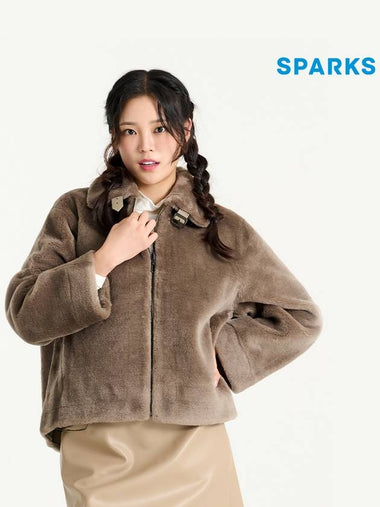 Reversible Wool Mustang Jacket HM4LJP088 - SPARKS - BALAAN 1