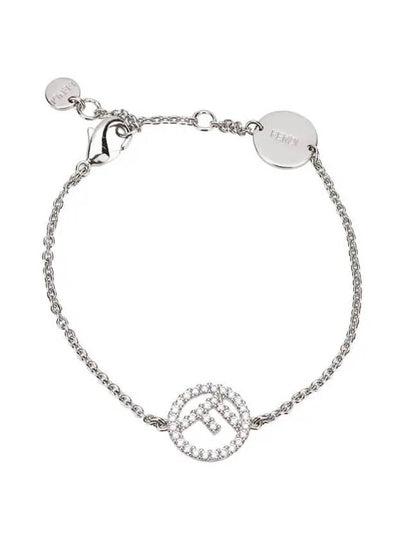 F is Fendi Bracelet Silver - FENDI - BALAAN 2