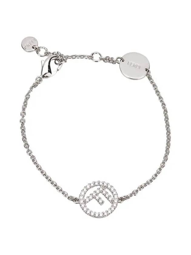 F is Fendi Bracelet Silver - FENDI - BALAAN 4