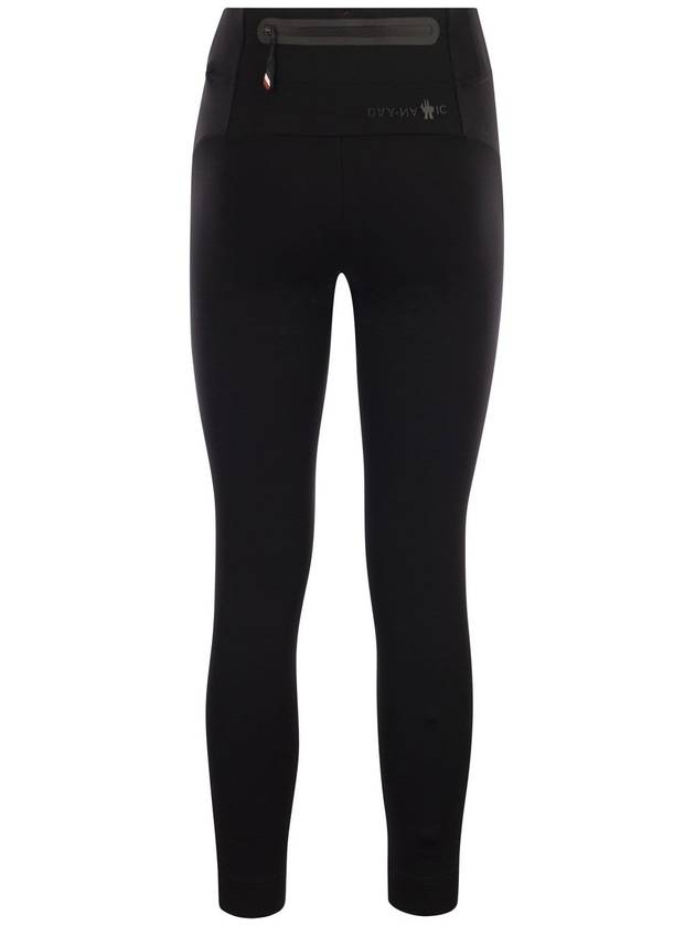 Women's Grenoble Jersey Leggings Black - MONCLER - BALAAN 3