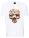 Skull Print Cotton T-Shirt M2R011RMP443701 B0710992766 - PAUL SMITH - BALAAN 1