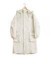 Water Repellent Hooded Parka Ivory - LEMAIRE - BALAAN 2