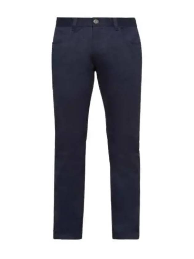 Stretch Drill Five-Pocket Cotton Jeans Navy - PRADA - BALAAN 2