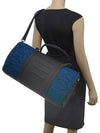 Dupont Jet Millennium Black and Blue Rubber and Canvas Travel Bag Travel Bag - S.T. DUPONT - BALAAN 3