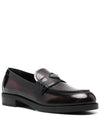 Women's Leather Loafers Brown - PRADA - BALAAN 3