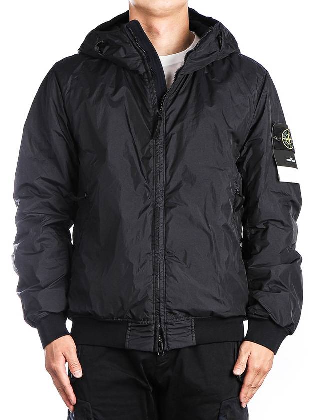 Crinkle Reps R NY Padding Navy - STONE ISLAND - BALAAN 2