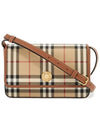 Check Cross Bag Beige - BURBERRY - BALAAN 3