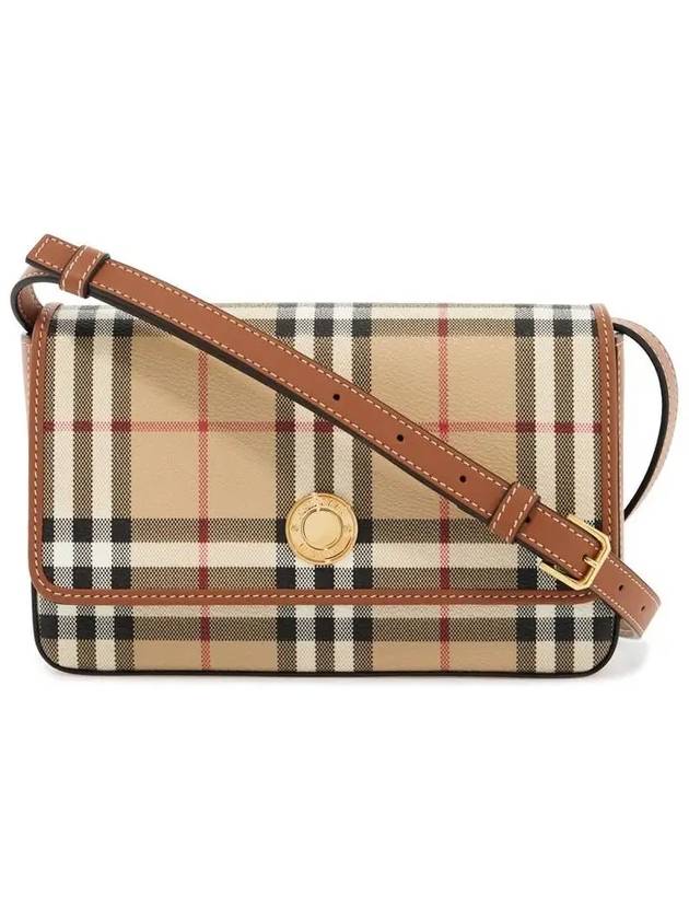 Check Cross Bag Beige - BURBERRY - BALAAN 2