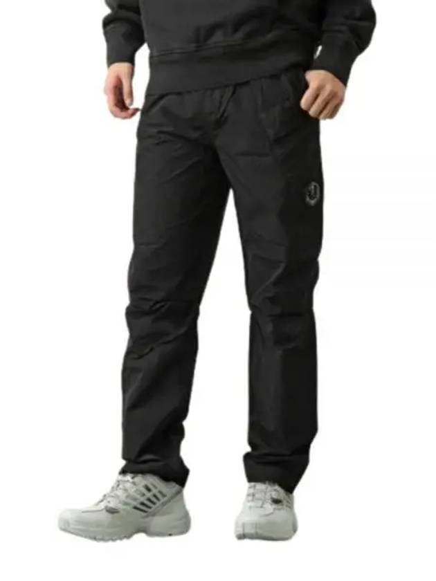 Flat Nylon Regular Utility Straight Pants Black - CP COMPANY - BALAAN 2