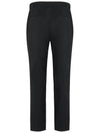 Tapered One Tuck Slacks Black - SOLEW - BALAAN 3