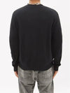 Face logo Face logo Vneck wool cardigan - ACNE STUDIOS - BALAAN 4