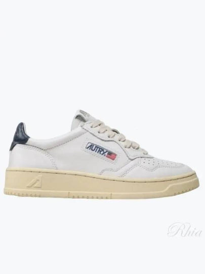 Medalist Black Heel Tab Low Top Sneakers White - AUTRY - BALAAN 2