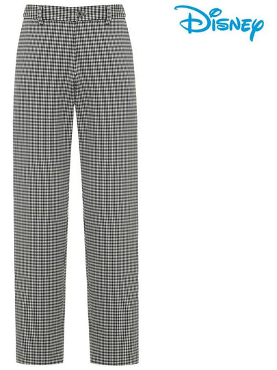 Disney Check Straight Fit Long Pants Pants DO1MPA004 - DISNEY GOLF - BALAAN 2