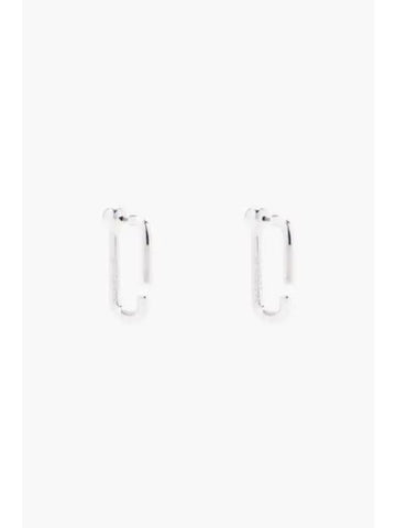 J Marc Metal Hoops Silver MBECS23004SVX - MARC JACOBS - BALAAN 1