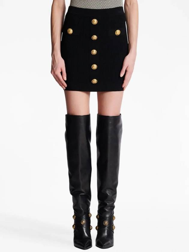 Balmain Skirts Black - BALMAIN - BALAAN 5