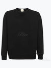 Garment Dyed Cotton Jersey Sweatshirt Black - TEN C - BALAAN 2