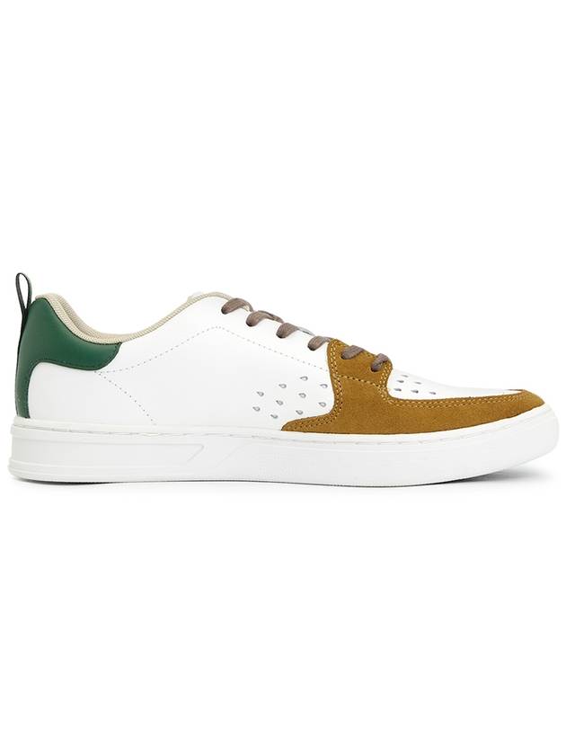 Cosmo Color Block Leather Low Top Sneakers White - PAUL SMITH - BALAAN 5