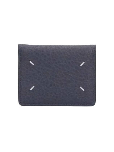 4 Stitch Keyring Card Wallet Navy - MAISON MARGIELA - BALAAN 1