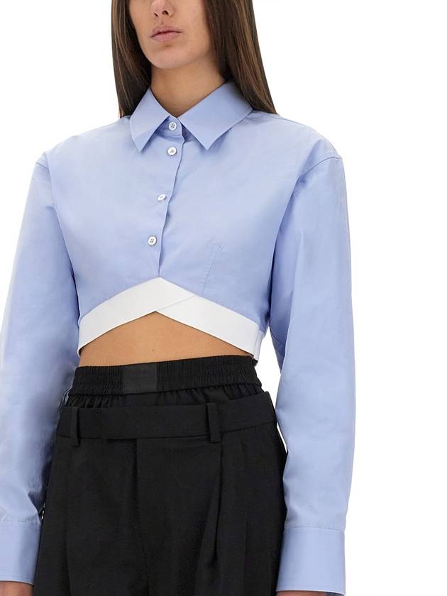 CROPPED SHIRT - ALEXANDER WANG - BALAAN 4