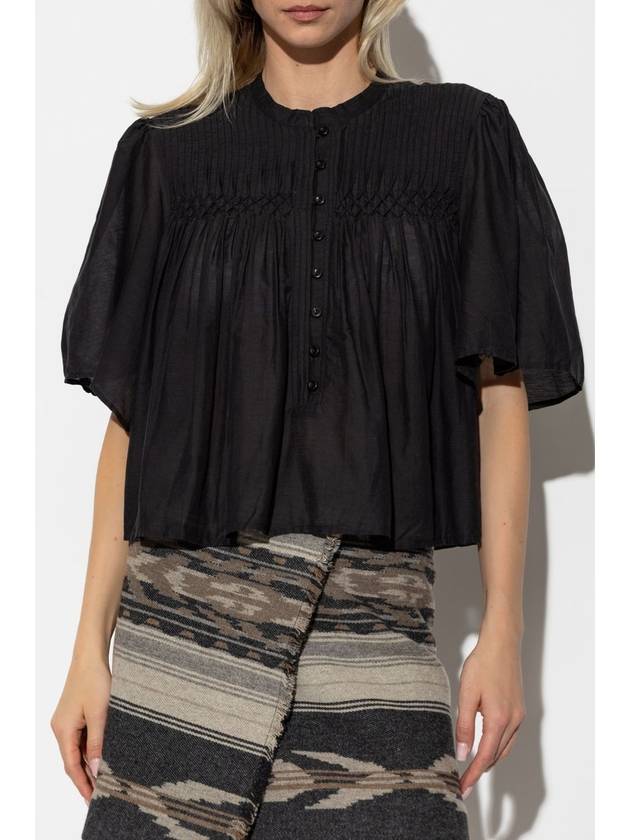 Marant Etoile Top Destiny, Women's, Black - ISABEL MARANT ETOILE - BALAAN 3