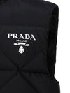 Re-Nylon Down Vest Black - PRADA - BALAAN 4