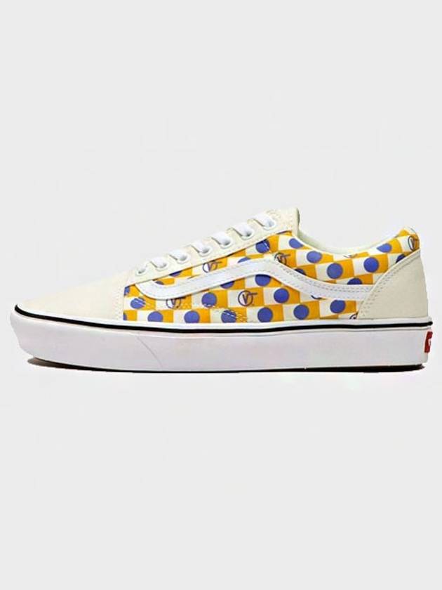 016115020001Compy Cush Old SchoolOff White Yellow Blue Dot - VANS - BALAAN 1