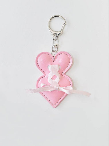 Double heart keyring_pink - DU MATIN - BALAAN 1