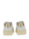 Medalist Low Top Sneakers Beige White - AUTRY - BALAAN 4