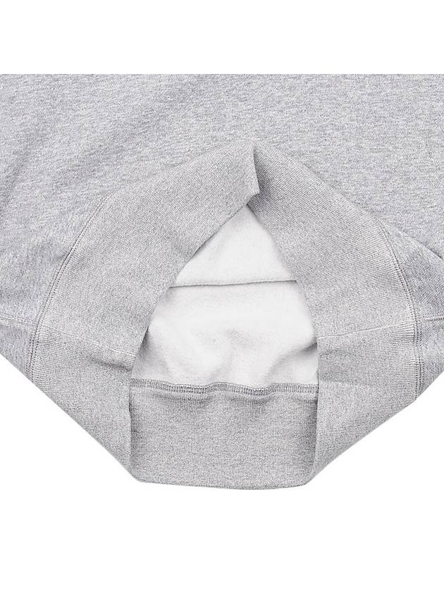 Mike Cotton Logo Sweatshirt Grey - ISABEL MARANT - BALAAN 9