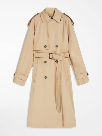 Zabora Water Repellent Trench Coat Beige - MAX MARA - BALAAN 2