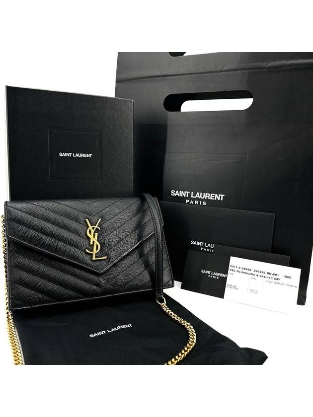 monogram envelope woc cross bag - SAINT LAURENT - BALAAN 1