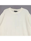 Men s slim fit white round wool knit ANIT104 - IKALOOOK - BALAAN 3