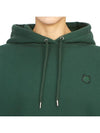 Bold Head Fox Patch Comfort Hooded Bottle Green - MAISON KITSUNE - BALAAN 7