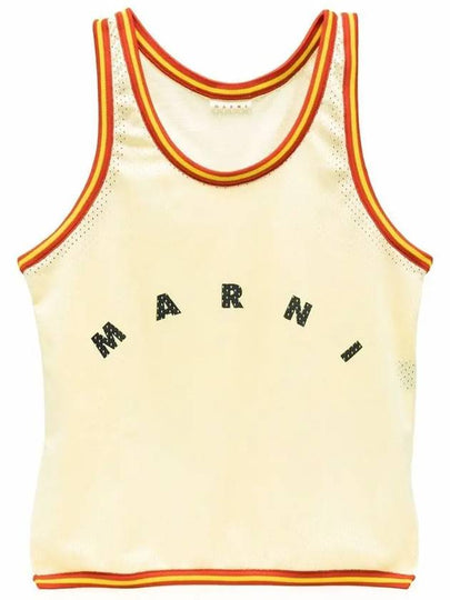 Basket Tank Top Tote Bag Beige - MARNI - BALAAN 2