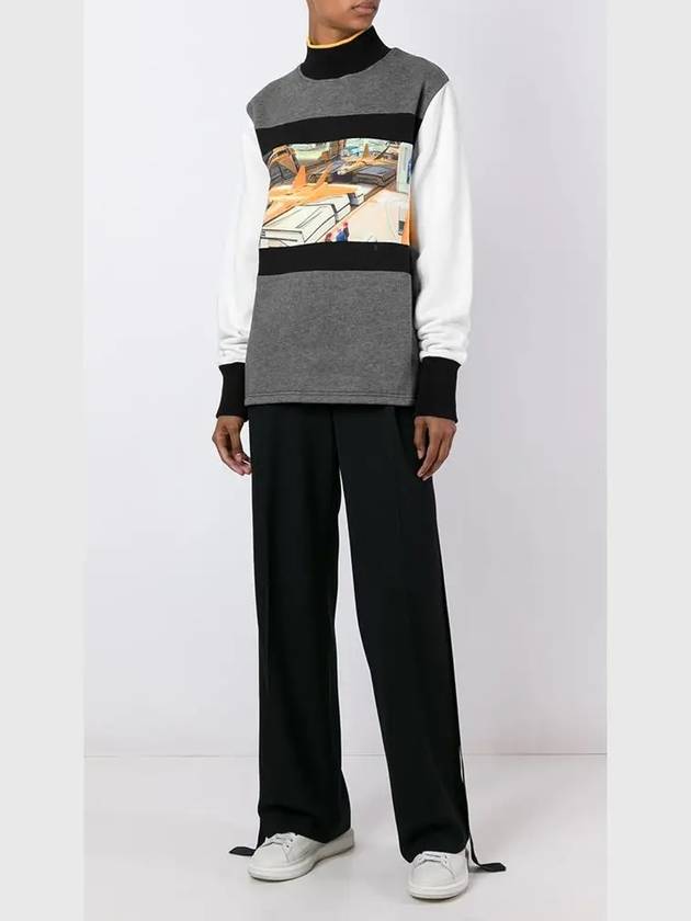 11th Anniversary Jet Band Neck Brushed Sweatshirt Multi W609235602 002 - OPENING CEREMONY - BALAAN 4