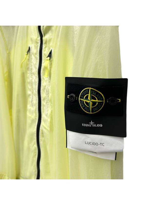 Men's Wappen Patch Lucido TC Windbreaker Lemon - STONE ISLAND - BALAAN 7