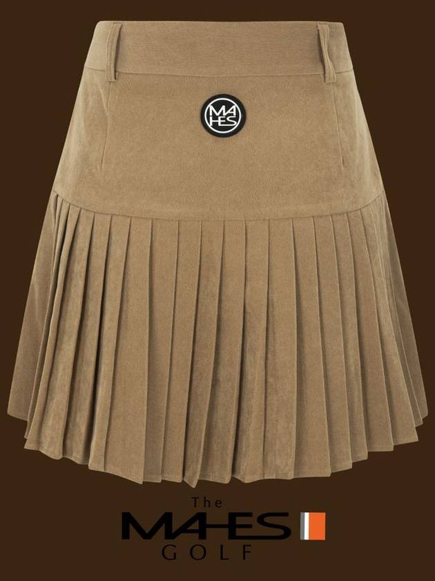 Skirt Shorts Orange Label Corduroy Pleated Skirt GKW9204 - MAHES - BALAAN 2