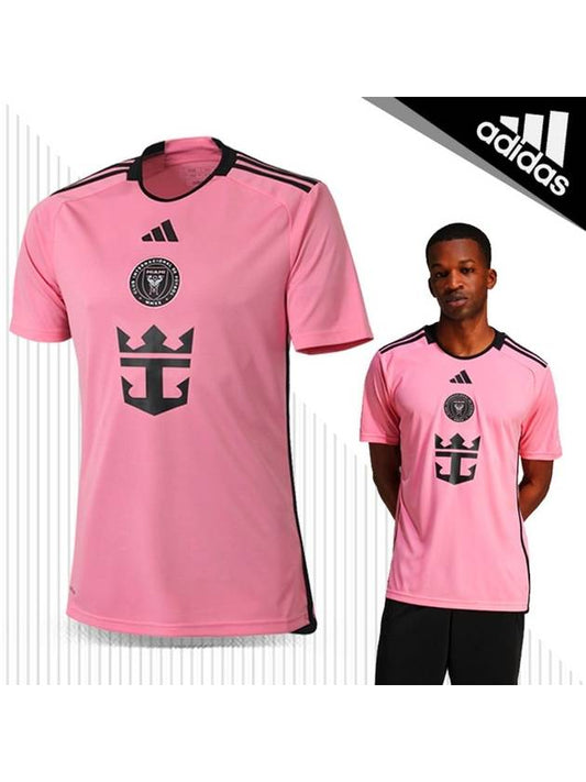 Inter Miami CF Home Jersey Short Sleeve JE9741 Pink R - ADIDAS - BALAAN 1