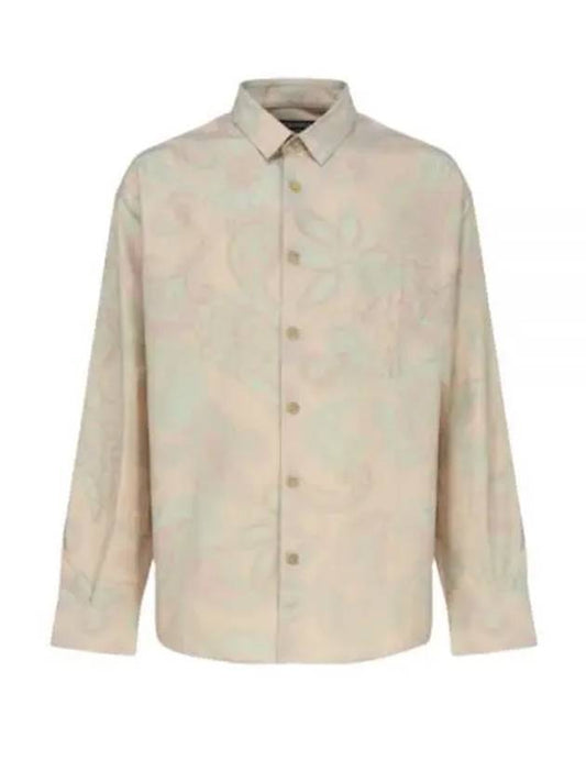 La chemise Simon Long Sleeve Shirt Beige - JACQUEMUS - BALAAN 2