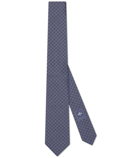 GG Silk Jacquard Neck Tie Blue - GUCCI - BALAAN 2