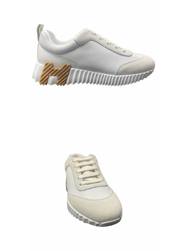 Bouncing Low Top Sneakers Blanc - HERMES - BALAAN 5