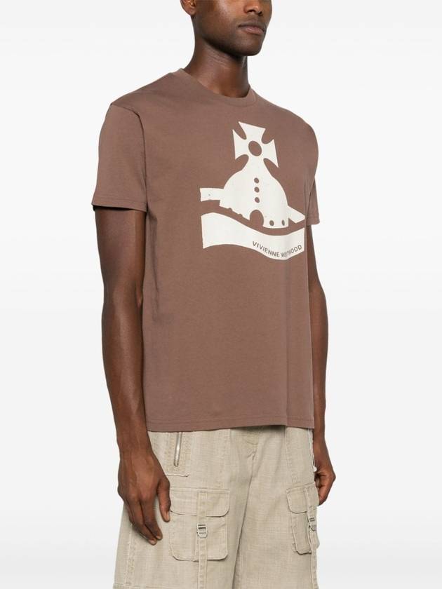 Vivienne Westwood T-shirts and Polos Brown - VIVIENNE WESTWOOD - BALAAN 3