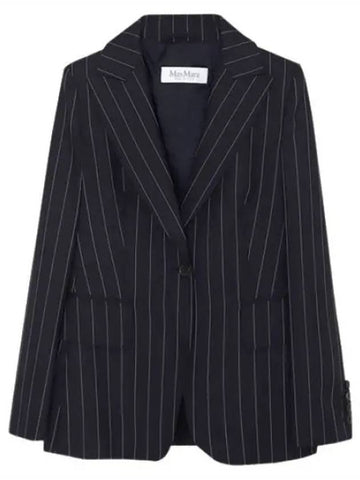 Galoche Pinstripe Blazer Jacket Formal Women s Suit - MAX MARA - BALAAN 1